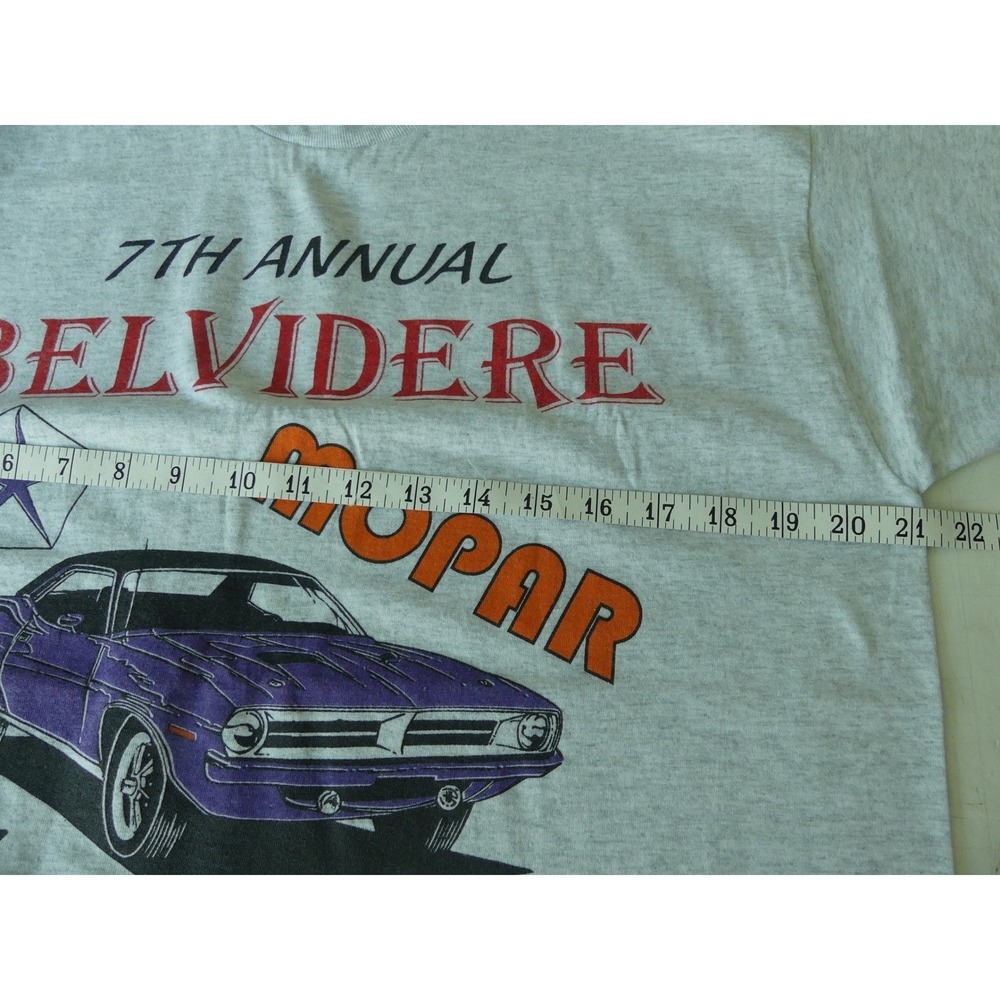 Vintage 1997 Belvidere Mopar Happening T-Shirt Large Single Stitch 7th Annual - Picture 8 of 8
